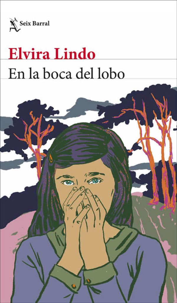 Se trata de la portada de la novela En la boca del lobo, de Elvira Lindo