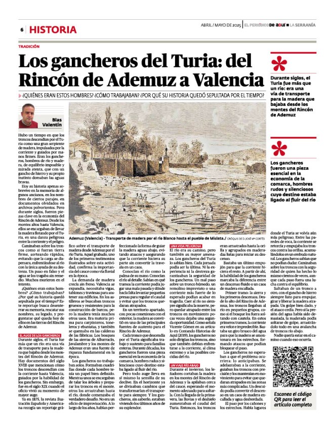 Los gancheros del Turia: lo que el río aún guarda en su&nbsp;corriente