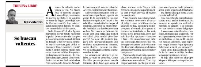 Se buscan valientes