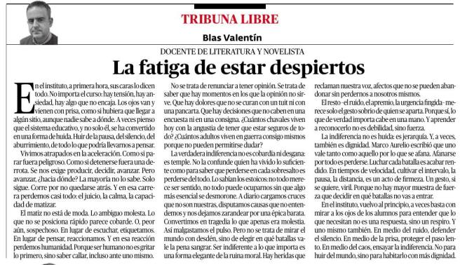 La fatiga de estar&nbsp;despiertos