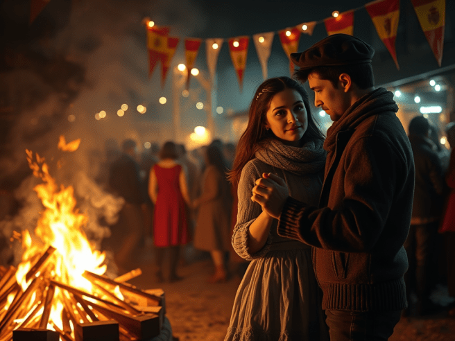 Paso por la Graja de Campalbo y siempre vuelve la misma noche: la de San Antón, en Casas Bajas.