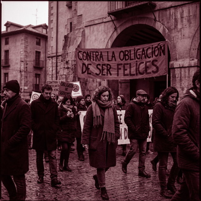 Contra la obligación de ser&nbsp;felices