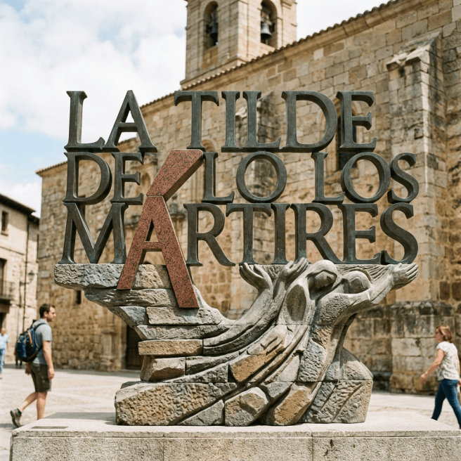La tilde de los&nbsp;mártires